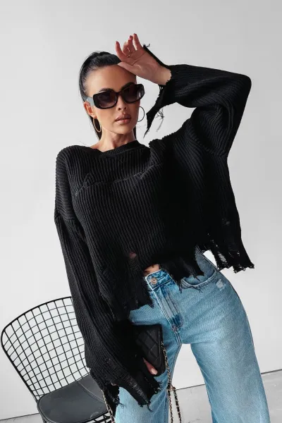 Olavoga Miley svetrík Farba: Béžová, Konfekčná veľkosť: one-sized