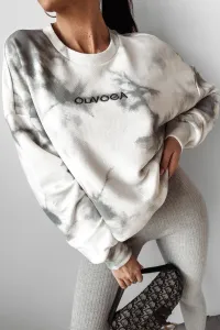 Olavoga Colm unisex sveter Farba: Bielo - hnedá, Konfekčná veľkosť: one-sized