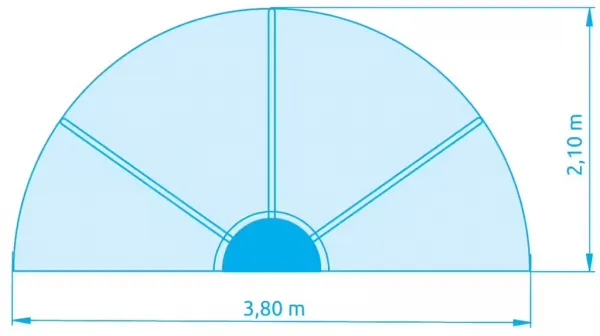Zastrešenie Marimex Pool House Control 3,66 m