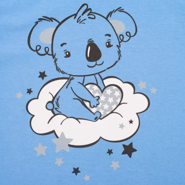 Detské letné pyžamko New Baby Dream modré 74 (6-9m)