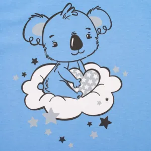 Detské letné pyžamko New Baby Dream modré 74 (6-9m)