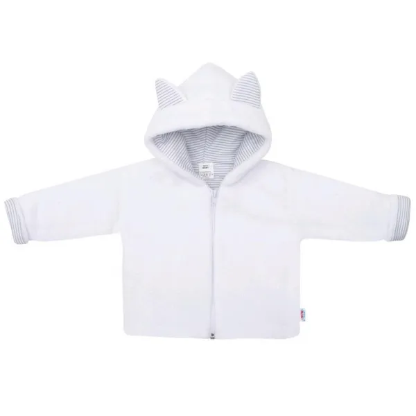 Luxusný detský zimný kabátik s kapucňou New Baby Snowy collection 74 (6-9m)