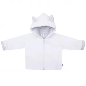 Luxusný detský zimný kabátik s kapucňou New Baby Snowy collection 74 (6-9m)