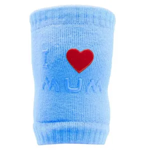Protišmykové nákolenníky New Baby I love modré