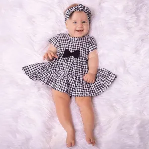 Dojčenské šatôčky-body s dlhým rukávom Nicol Sara 62 (3-6m)