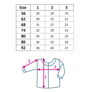 Dojčenský kabátik na gombíky New Baby Luxury clothing Oliver modrý 68 (4-6m)