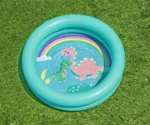 Bestway 51061 Nafukovací bazén s dinosaurami Mint 61 cm x 15 cm