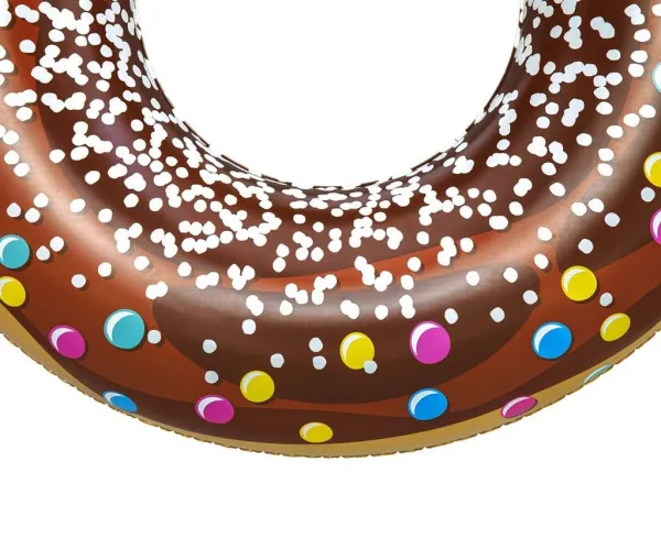 Donut Donut Swim Wheel Brown 107 cm Bestway 36118