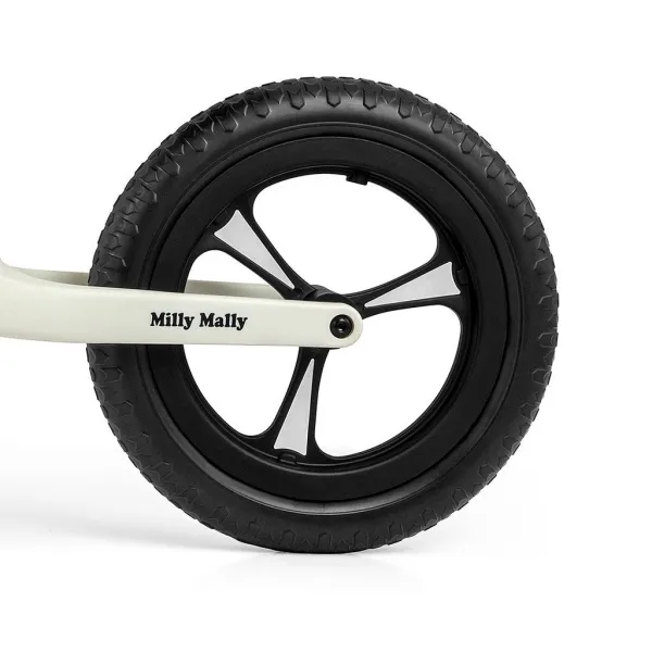 Detský balančný bicykel Milly Mally Ranger White