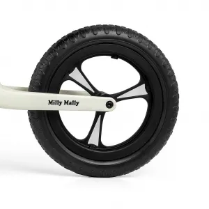 Detský balančný bicykel Milly Mally Ranger White