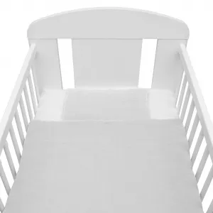 Mušelínový set s výplňou New Baby 80x70 cm ecru