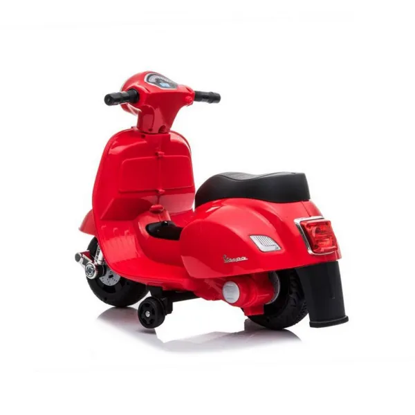 Baby Mix Detská elektrická motorka Vespa, biela