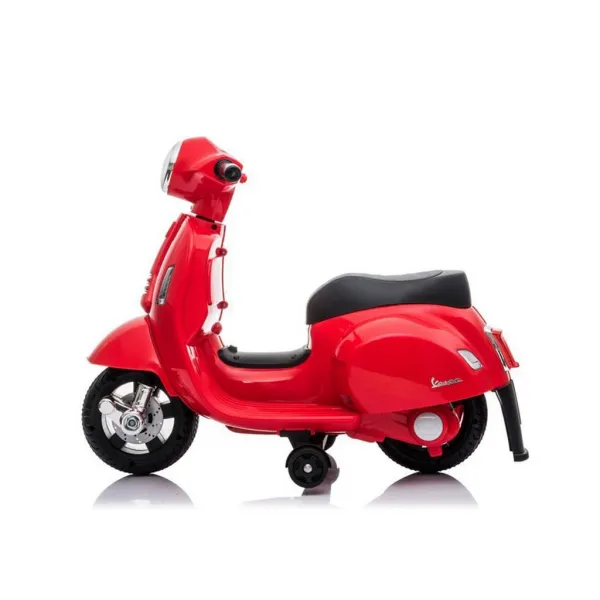 Baby Mix Detská elektrická motorka Vespa, biela