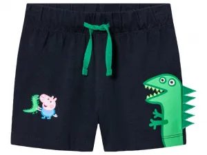 Chlapčenské šortky Prasiatko Peppa (98/104, navy modrá)