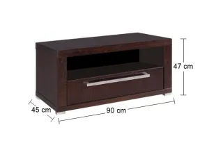 PYKA Remi 1S tv stolík drevo D16