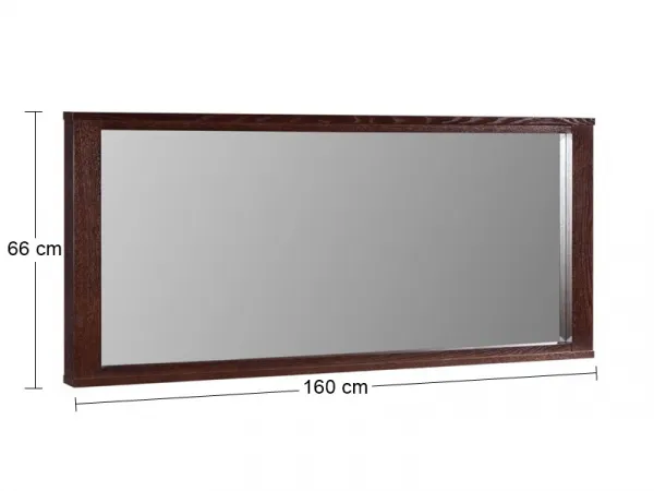 PYKA Remi 160 zrkadlo na stenu drevo D16
