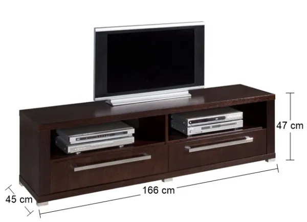 PYKA Remi 2S tv stolík drevo D16
