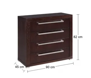 PYKA Remi 4S komoda drevo D16