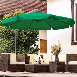 NABBI Sunflower SV záhradný slnečník zelená
