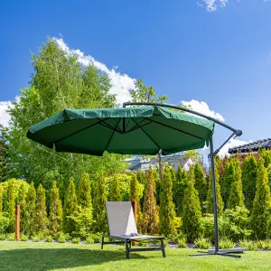 NABBI Sunflower SV záhradný slnečník zelená