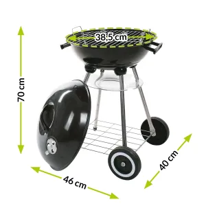 NABBI MIR-230 záhradný gril čierna