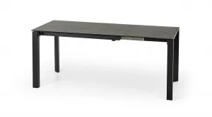 HALMAR Horizon rozkladací jedálenský stôl dymová / čierna