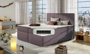 ArtElta Manželská posteľ BOLERO Boxspring | 140 x 200 cm Bolero rozmer: 140x200 cm, Bolero farba: Soft 11