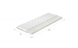 Topper T25 90x200 Hypoalergénny poťah