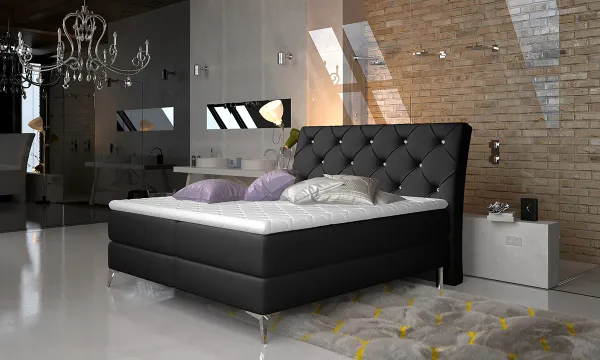 ArtElta Manželská posteľ ADEL Boxspring | 180 x 200 cm farebné prevedenie: Soft 11