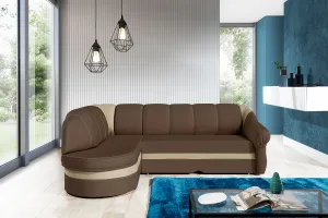 Rohová sedačka BENANO Látka: Soft 015/ Soft 018, Strana: Ľavá