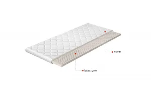 Topper Latex 200x200 Hypoalergénny poťah