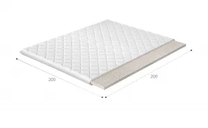 Topper Latex 200x200 Hypoalergénny poťah