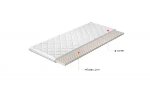 Topper Latex 160x200 Hypoalergénny poťah