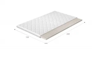 Topper Latex 160x200 Hypoalergénny poťah