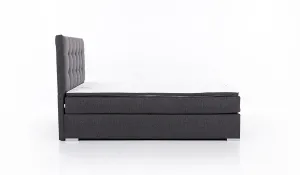 ArtElta Manželská posteľ INEZ Boxspring | 140 x 200 cm Farba: Sawana 05