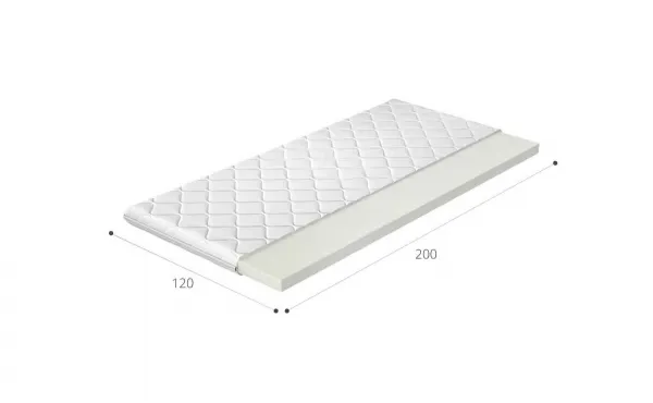 Topper T25 120x200 Hypoalergénny poťah