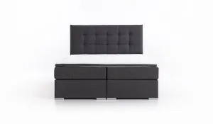 ArtElta Manželská posteľ INEZ Boxspring | 160 x 200 cm Farba: Sawana 05