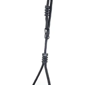 NABBI Nest detská hojdačka 95 cm čierna / zelená