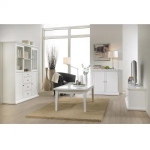 KONDELA Paris 70306 komoda biela