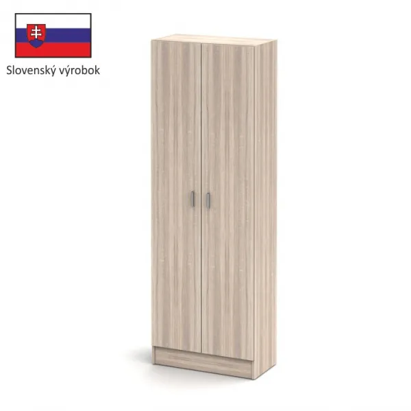 KONDELA Marina botníková skriňa dub sonoma