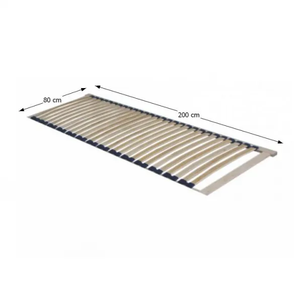 KONDELA Twinpack lamelový rošt 80x200 cm brezové drevo
