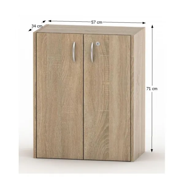 KONDELA Tempo Asistent New 11 skrinka dub sonoma