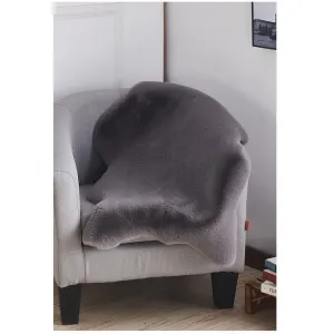 Umelá kožušina RABIT 60x90 cm Tempo Kondela Světle šedá