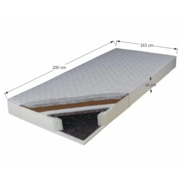 Pružinový matrac KOKOS MEDIUM Tempo Kondela 80x200 cm