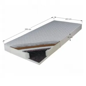 Pružinový matrac KOKOS MEDIUM Tempo Kondela 80x200 cm