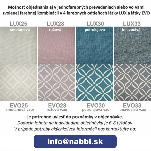 KONDELA Belek kreslo (ušiak) mentolová / vzor / buk