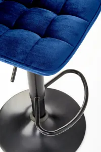 HALMAR H-95 barová stolička granátová / čierna