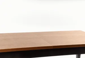 Rozkladací jedálenský stôl WINDSOR Halmar Čierna / dub