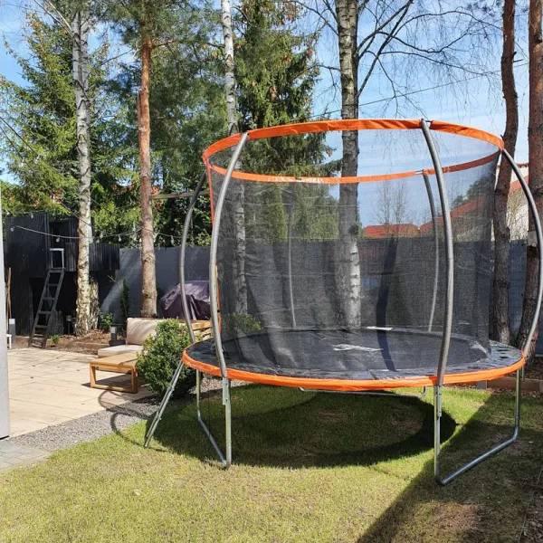 NABBI Jumper PRO trampolína 305 cm čierna / oranžová