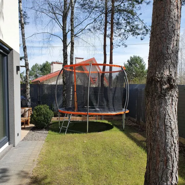 NABBI Jumper PRO trampolína 305 cm čierna / oranžová